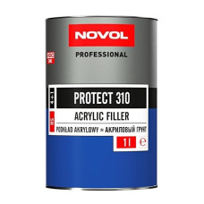 Грунт акриловий Novol 310 4+1 сірий 1.0л+0.25затв