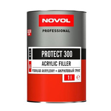 Грунт акриловий Novol 300 4+1 білий 1.0л+0.25затв