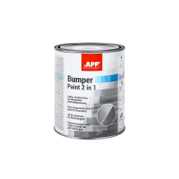 Бамперна фарба  сіра 1,0л APP Bumper Paint 2 in 1
