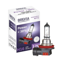 Автомобільна лампа Brevia +30% H16 12V 19W