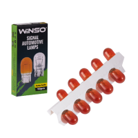 Лампочка Winso 12V WY21W WX3*16d Amber 713270
