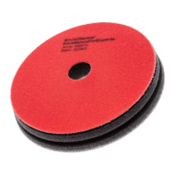 Полірувальний круг червоний Heavy Cut Pad 150 x 23мм 9998312 Koch