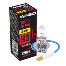 Галогенова лампа Winso H3 24V 100W PK22s TRUCK OFF ROAD 724310