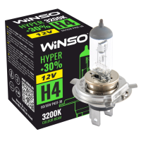 Галогенова лампа Winso H4 12V 60/55W P43t-38 HYPER +30% 712400