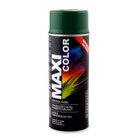 Емаль аерозольна універсальна Maxi Color RAL 6005 темно-зелена 400мл