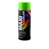 Емаль аерозольна універсальна Maxi Color RAL 6018 жовто-зелена 400мл