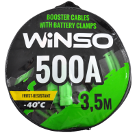 Провода "прикурювачі" 500А 3.5м Winso