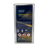 Лак безбарвний акриловий 5000 Anti Scratch TRAF 5л + стандарт затв. 2.5л VHS 5000