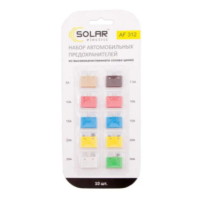 Набір автомобільних запобіжників SOLAR AF 312