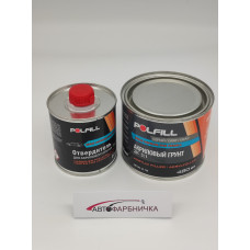 Грунт акриловий 2K 5:1 білий POLFILL 400мл+затв.80мл