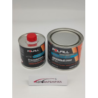 Грунт акриловий 2K 5:1 чорний POLFILL 400мл+затв.80мл