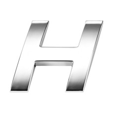 30202 3D-літера "H"