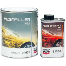 Грунт 2К MEGAFILLER HS GREY 1л Lechler+затвер.