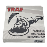 Круг полірувальний на липучці TRAF D150 H25 чорна-м"яка