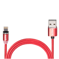 Кабель магнітний Pulso USB-Type C 2,4A 1м червоний MC-2301C RD