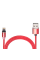 Кабель магнітний Pulso USB-Type C 2,4A 1м червоний MC-2301C RD