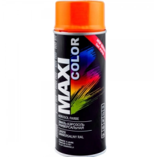 Емаль аерозольна флуоресцентна Maxi Color оранжева 400мл