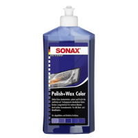 Поліроль з воском кольоровий синій 500мл Sonax 296200