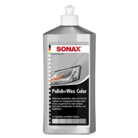 Поліроль з воском кольоровий сірий 500мл Sonax 296300