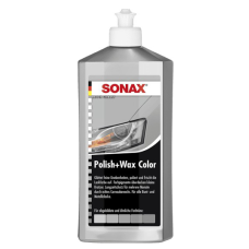 Поліроль з воском кольоровий сірий 500мл Sonax 296300
