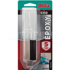 Клей епоксидний Е350 для сталі Akfix 25мл