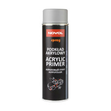 Грунт акриловий Novol Spray сірий 600мл