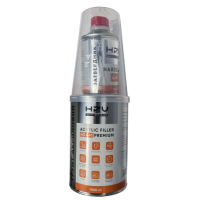 Грунт акриловий Premium HS 4+1 сірий HRV 1л