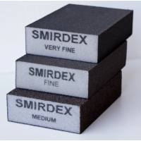 Губка шліфувальна 100*70*25мм SMIRDEX  FINE
