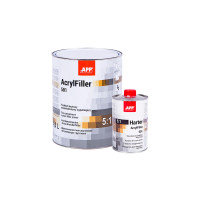 Грунт акриловий APP 2К HS Acrylfiller 5:1 сірий 1л
