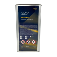 Лак безбарвний акриловий VHS 6000  TRAF 5л + стандарт затв. 2.5л VHS 6000