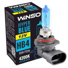 Галогенова лампа Winso HB4 12V 55W P22d HYPER BLUE 4200K 712610
