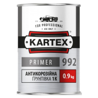 Грунт 1К антикорозійний сірий 992 0,9кг KARTEX