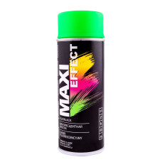 Емаль аерозольна флуоресцентна Maxi Color зелена 400мл