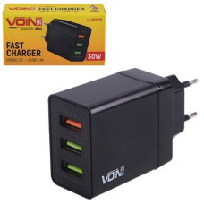 Мережевий зарядний пристрій Voin 30W 3USB
