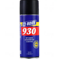 Антигравійна мастика в аерозолі чорна 930 BODY 400мл