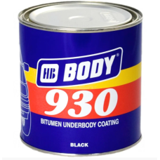 Антигравійне покриття чорне 930 1кг BODY