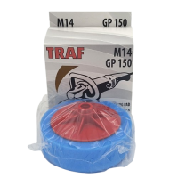 Круг полірувальний TRAF M14 D150 H50 блакитна надтверда