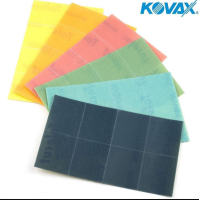 Листи Tolecut 1/8 порізані оранжеві 29*35мм К-1200 KOVAX 1шт.