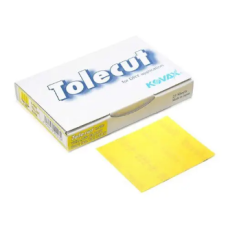 Листи Tolecut 1/8 порізані жовті 29*35мм К-800  KOVAX 1шт.
