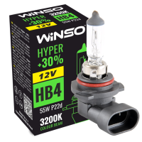Галогенова лампа Winso HB4 12V 55W P22d HYPER +30% 712600