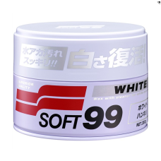 Твердий віск з ефектом очищення SOFT99 WHITE 350гр