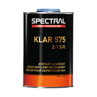 SPECTRAL KLAR 575 2:1 SR Прозорий акриловий лак 1,0л + затвердник H6125 STANDARD 0,5л
