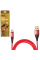 Кабель USB-Type C 3A, 1м red VOIN супер швидка зарядка