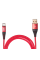 Кабель USB-Type C 3A, 1м red VOIN супер швидка зарядка
