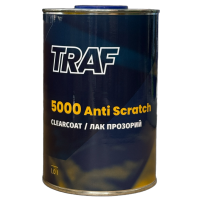 Лак безбарвний акриловий 5000 Anti Scratch TRAF 1л +  затв. 0.5л HS 5000