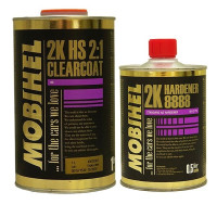 Лак  2K 2:1 HS Clearcoat 0,5л+затв.2К Hardener 8800 0.25л MOBIHEL