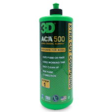 Абразивна паста без силіконів та філерів - 3D 500 ACA X-TRA Cut Compound 940мл.