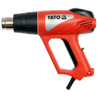 Фен технічний мережевий з насадками YATO P=2000 Вт 350*C/550*C YT-82291