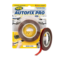 Стрічка-скоч двохстороння AUTOFIX PRO HPX сіра 6мм*0.8мм*2м