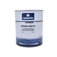 Фарба чорна матова 1l Roberlo
